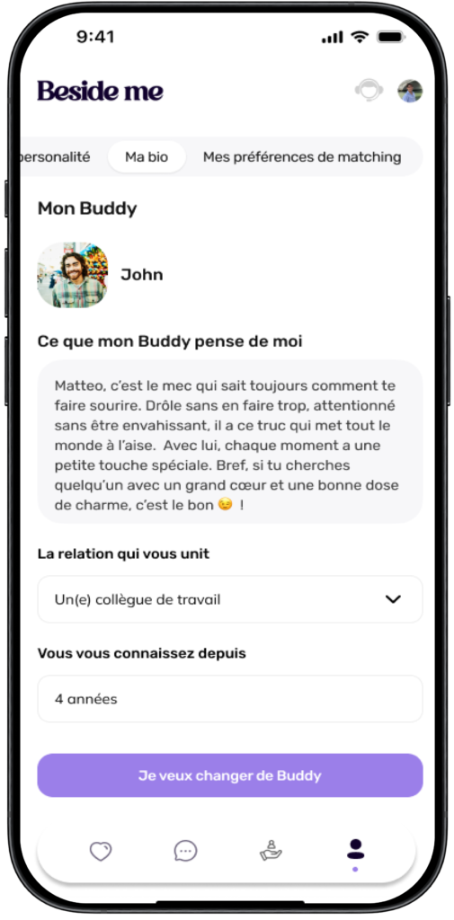 Un proche de confiance pour vous aider dans votre quête de l'amour